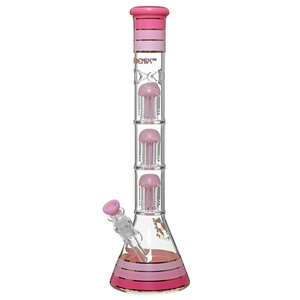 Бонг Phoenix "MilkySplash"8 arms perc x3 розовый