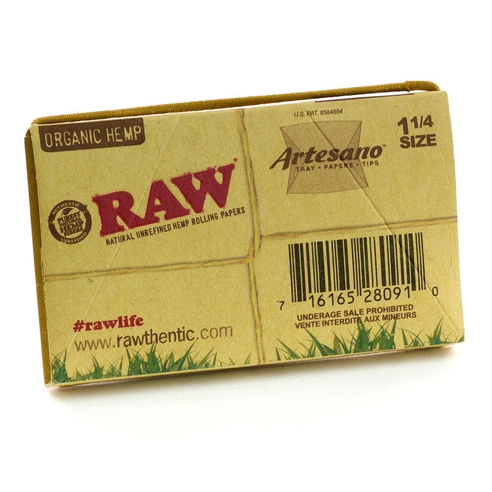 Бумажки с типсами и поляной RAW"Artesano"Organic1¼