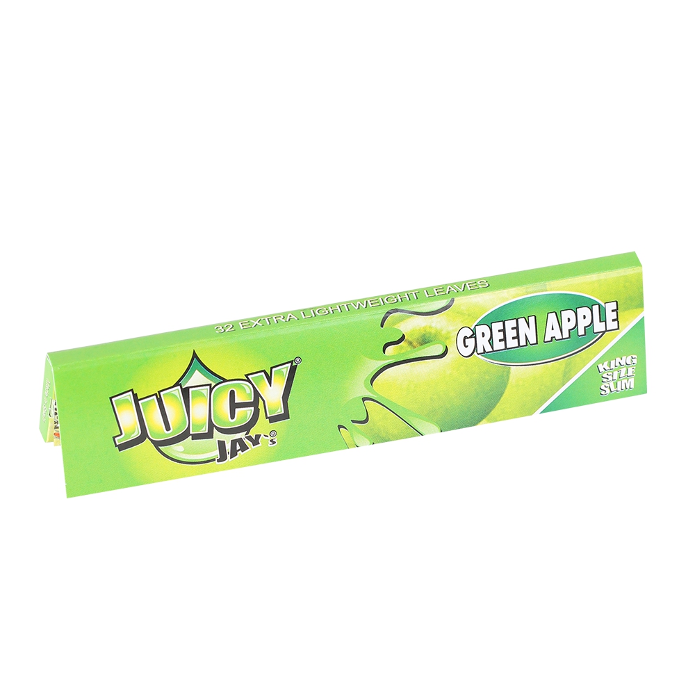 Бумажки Juicy "Green Apple" King Size