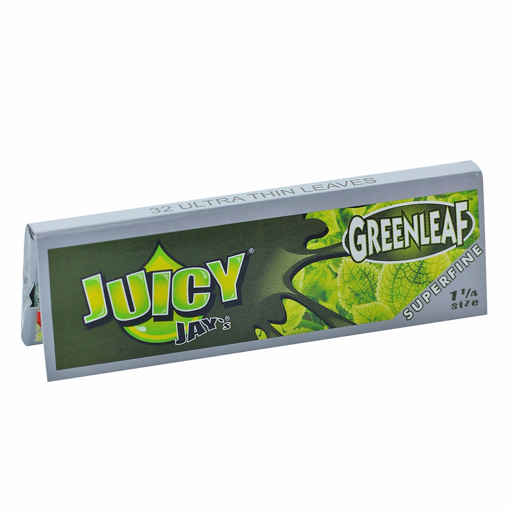 Бумажки Juicy Jay's FINE "GREEN LEAF" 1¼