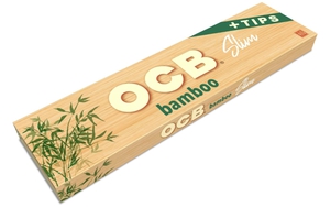 Бумажки OCB SLIM+FILTER TIPS BAMBOO
