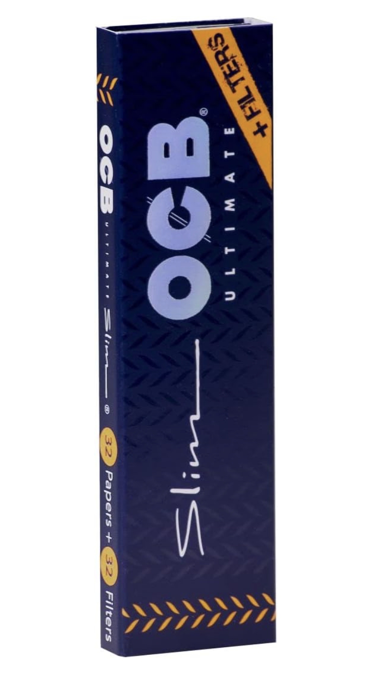 Бумажки OCB SLIM+FILTER TIPS ULTIMATE