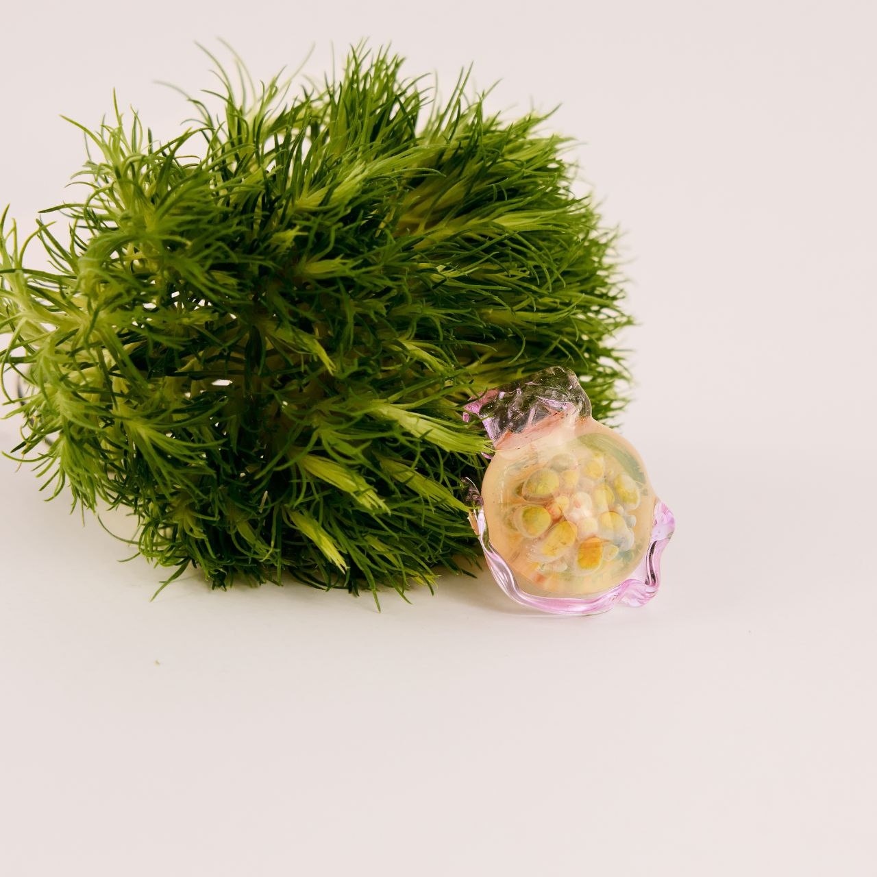 Кулон стекло ручной работы fløra 1.0