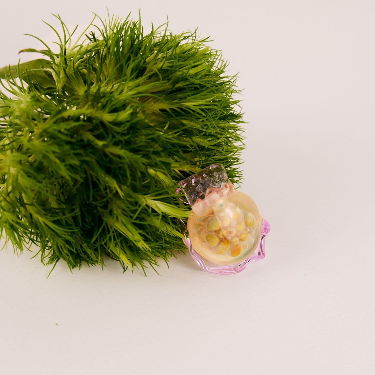 Кулон стекло ручной работы fløra 1.0