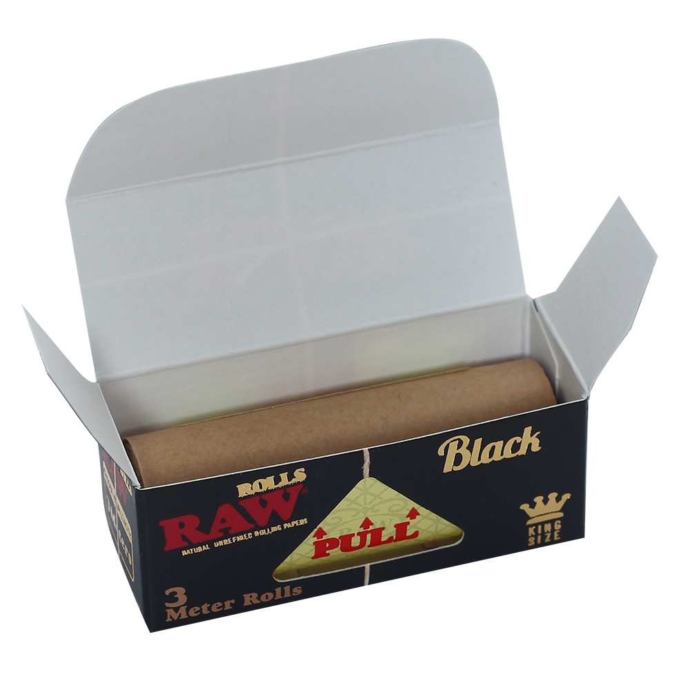 Рулон бумаги RAW ROLLS KS SLIM BLACK (3m)