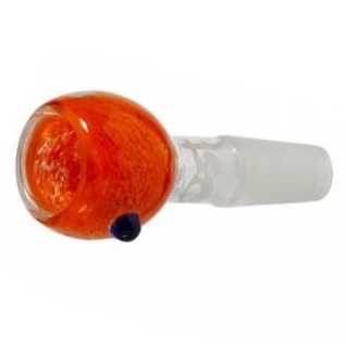 Boost Fumed Glass Bowl- Orange- SG:14.5mm