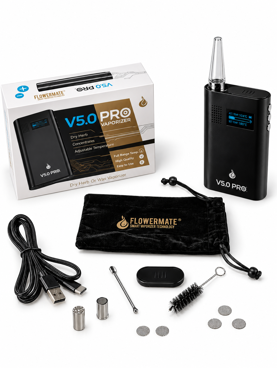 Вапорайзер Flowermate "V5.0S Pro"