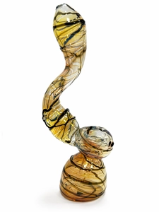 Баблер "Silver,gold fume pattern bubbler"