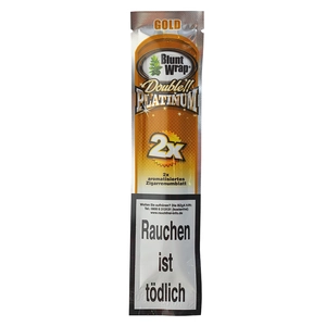 Бланты "Blunt Wrap" Platinum double Gold