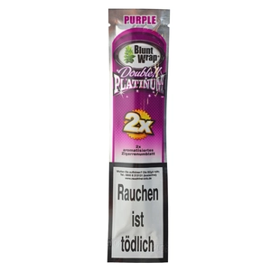 Бланты "Blunt Wrap" Platinum double PURPLE