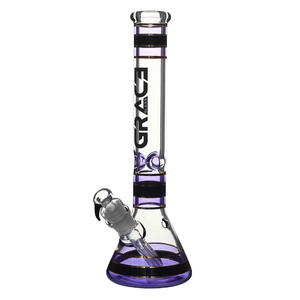 Бонг Grace Glass "Striped Series Purple"