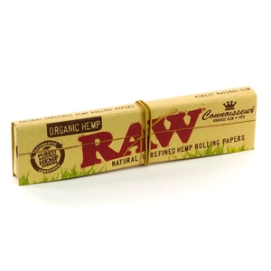 Бумажки с типсами RAW Organic King Size