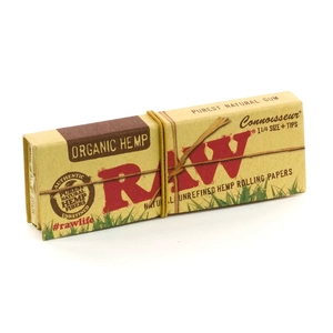 Бумажки с фильтрами RAW OrganicHemp Connoisseur1¼