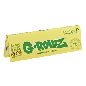 Бумажки G-ROLLZ | Bamboo 1¼ неотбеленные