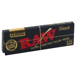 Бумажки RAW Classic Black 1¼