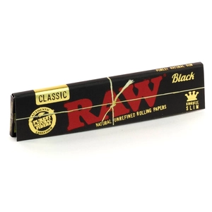 Бумажки RAW Classic Black King Size Slim