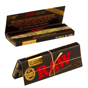Бумажки RAW Classic Black Single Wide