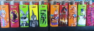 Зажигалка Bic с картинкой в ассортименте