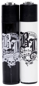 Зажигалка Clipper Black Leaf