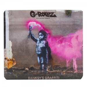 Зиппер Banksy's 'Torch Boy' 90x80mm