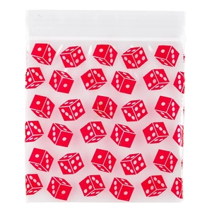 Зип-локи "Dice" 50х50мм, 100 шт.