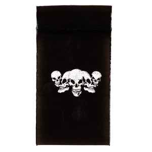 Зип-локи "Skull" 40х60мм, 100 шт.