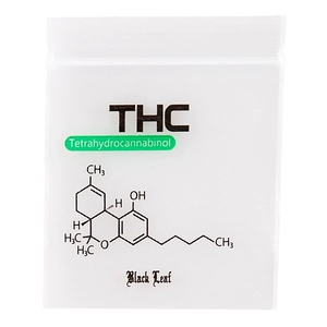 Зип-локи "THC" 35x35мм, 100 шт.