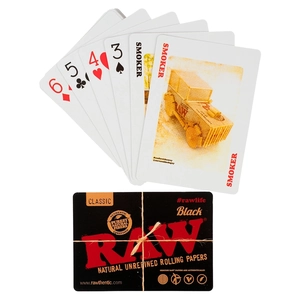Игральные карты RAW черные