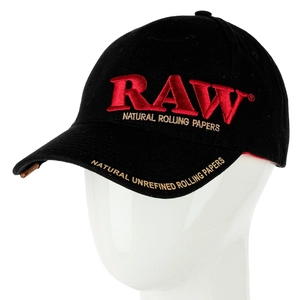 Кепка RAW черная с палочкой