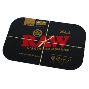 Магнитная крышка для подноса RAW черная маленькая
