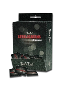 Сверхплотные сетки 20 мм стальные Black Leaf