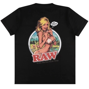 Футболка RAW Girl Черная