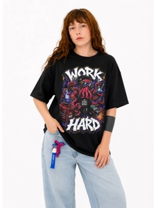 Футболка "Work Hard" M