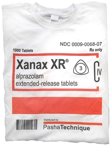 Футболка XANAX by Паша Техник
