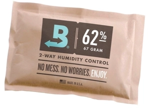 Регулятор влажности в пакетах Boveda, 62% RH 67г