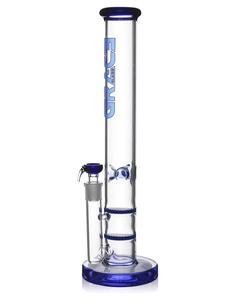 Grace Glass "Blue Parallel Tubes"