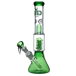 Grace Glass "Green Beaker" Bong
