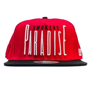 Smokers Paradise Snapback Red/Black